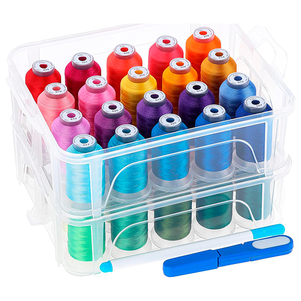 Hilos para bordadora