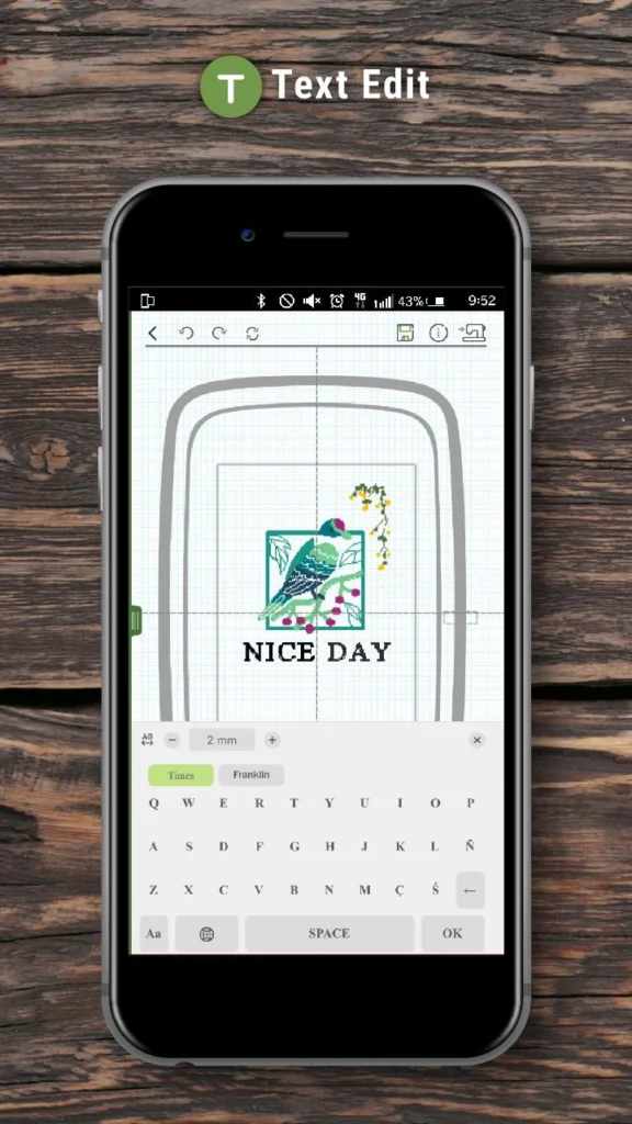 Aplicación para controlar Bordadoras Alfa